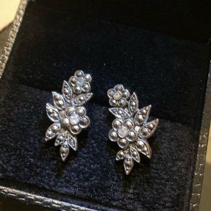 Vintage Avon Art Deco marcasite style earrings